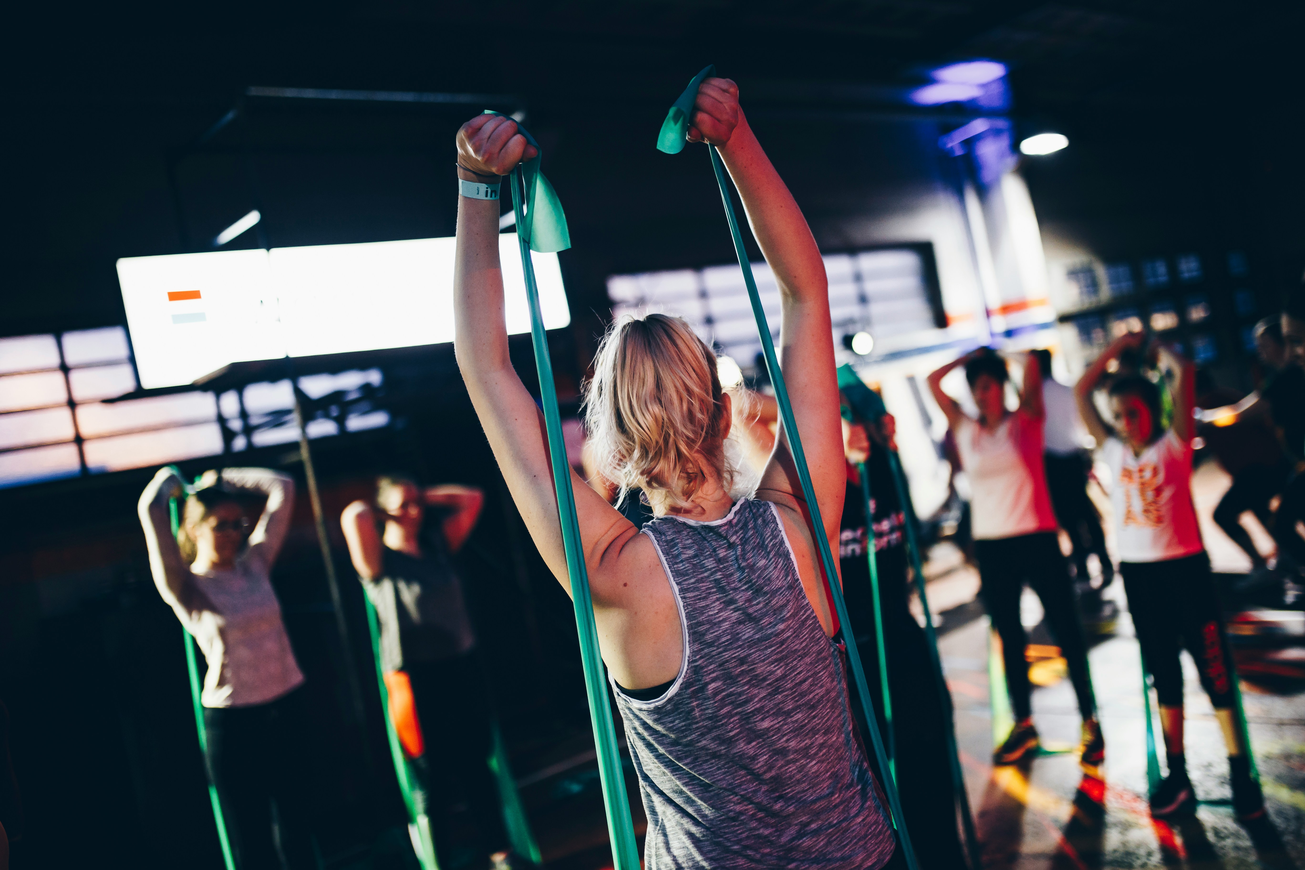 Strength and conditioning zone at Alunep Fitness